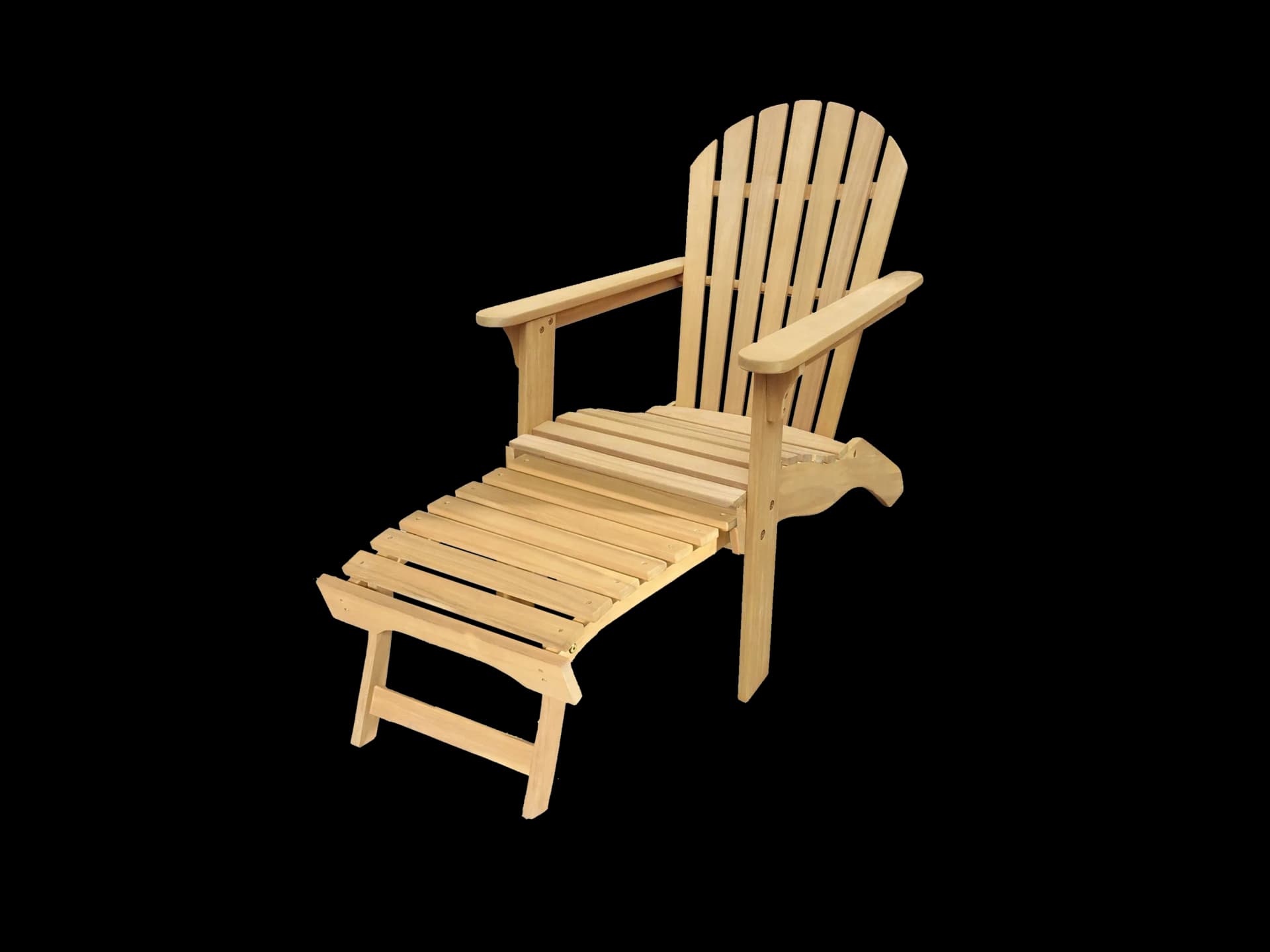 ALDER ADIRONDACK WITH FOOTREST