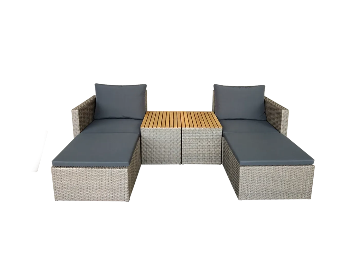 NORDIC MULTI-FUNCTION WICKER LOVE SET 1