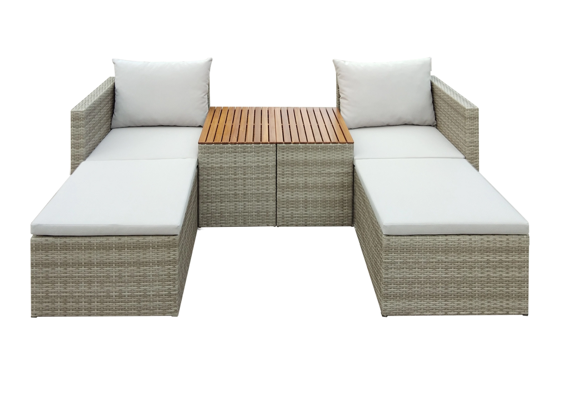 NORDIC MULTI-FUNCTION WICKER LOVE SET 5